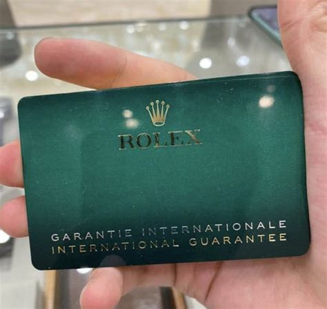 garanzia card rolex in bianco|rolex green seal guarantee.